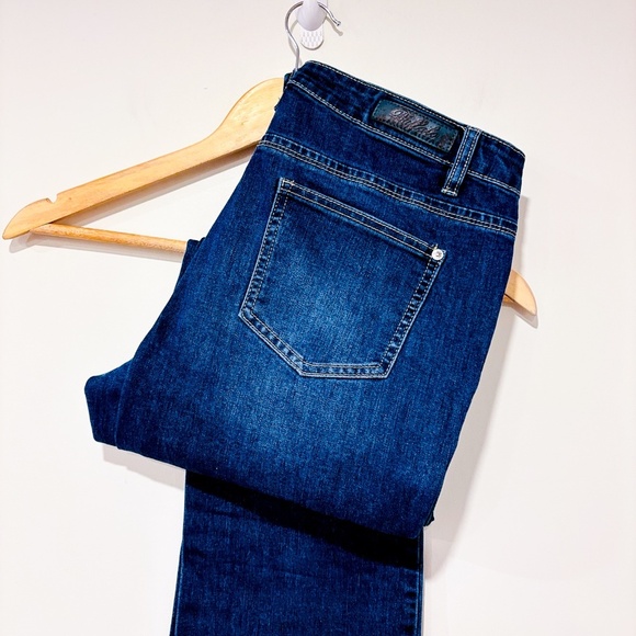 BUFFALO DAVID BITTON Dark Wash Straight-Leg Jeans | Size 10 * - Picture 9 of 10